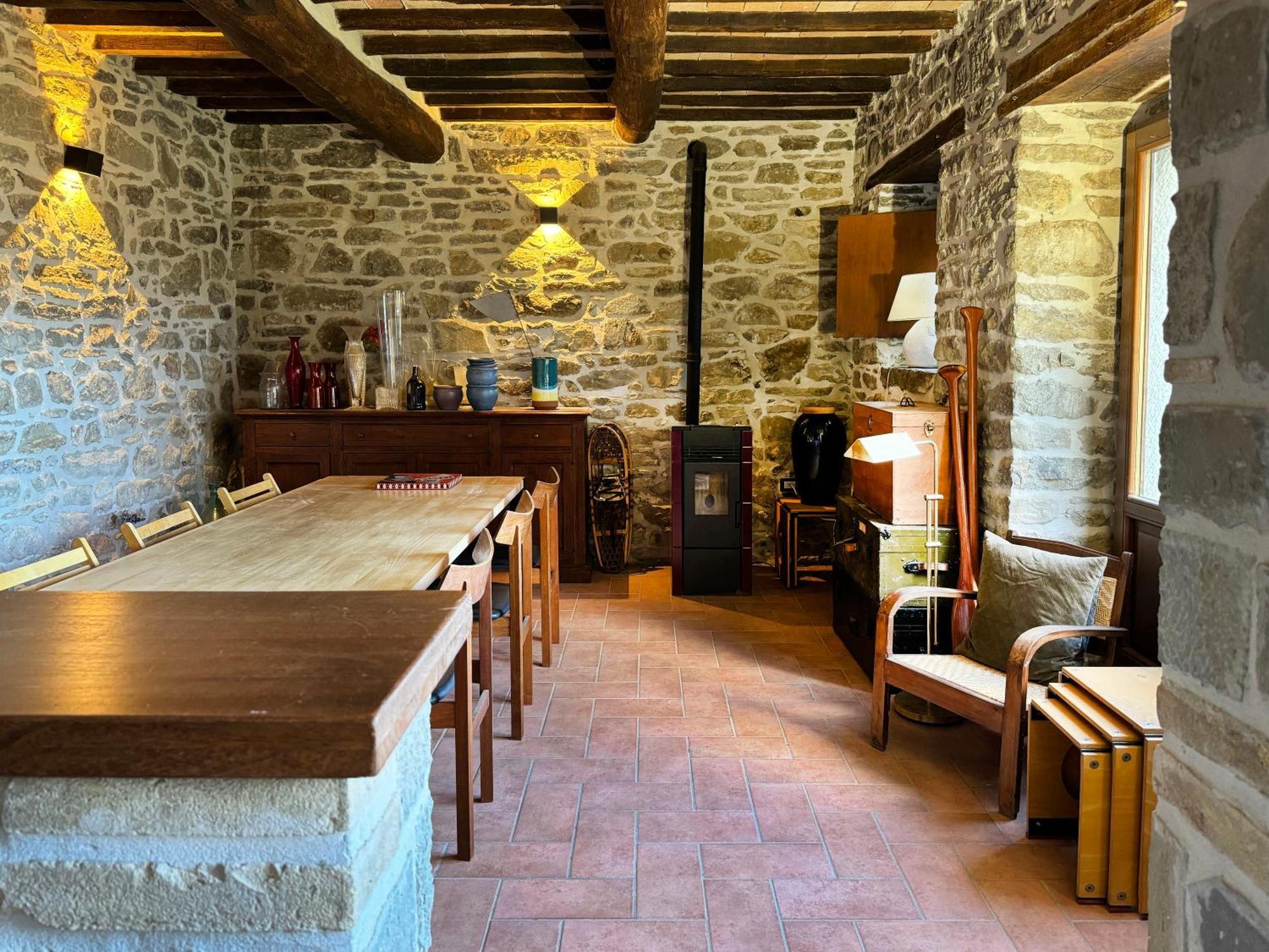 Caprese Michelangelo Bio Agriturismo Il Vigno المظهر الخارجي الصورة