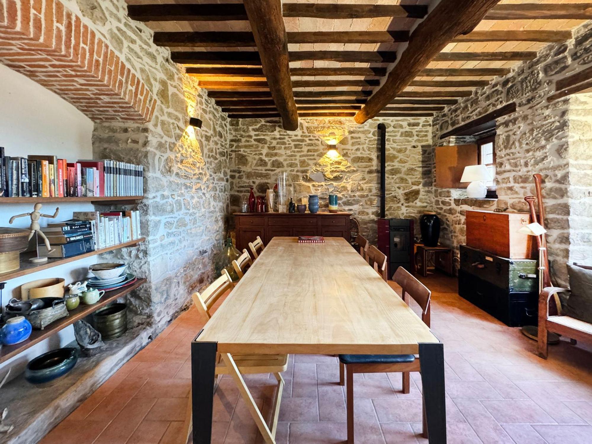 Caprese Michelangelo Bio Agriturismo Il Vigno المظهر الخارجي الصورة